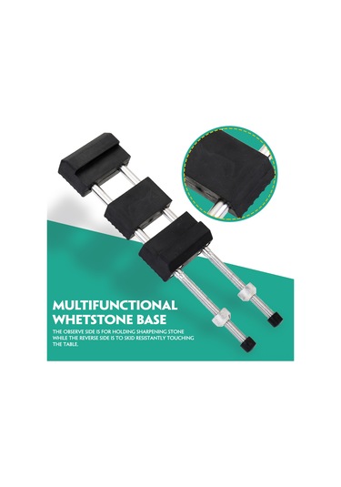 Springsun Ayarlanabilir Kaymaz Bileme Taşı Tutucu - 135-220mm Taşlar İçin