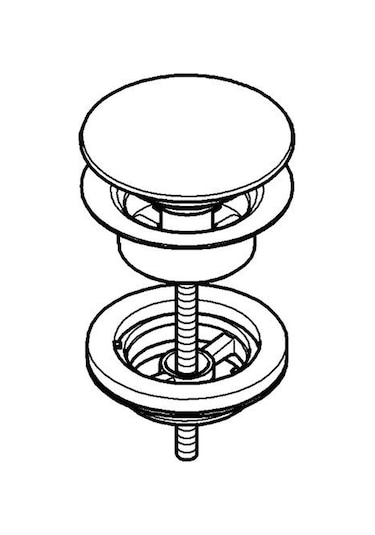 Grohe Bas-aç Gider Seti - 65807dl0