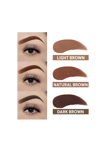 Teltree "10'lu Kalıplı Su Geçirmez Kaş Şablon Seti - Doğal Ve Simetrik Kaşlar İçin"