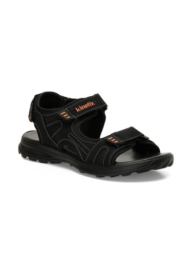 Kinetix Mendez 5fx Siyah Turuncu Cırtlı Comfort Casual Spor Sandalet Turuncu