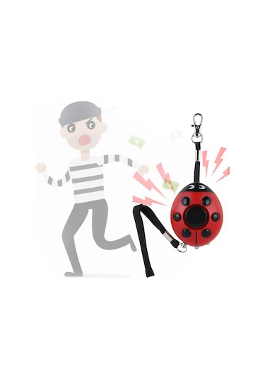 120db Uğurböceği Şekilli Kişisel Alarm Huiliang