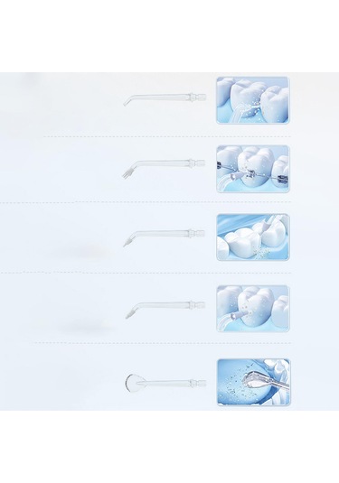 Suntek Elektrikli Diş İpi Taşınabilir Fildişi-beyazı