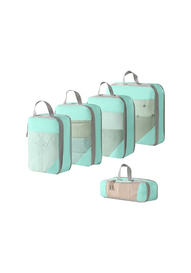 Tangshopping Seyahat Sıkıştırma Ağ Depolama Kitigöl Mavisi5ayarlamak Diğer