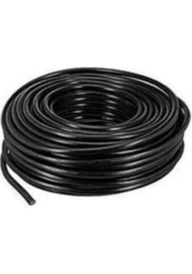 Yeşim Kablo 2x6 Mm² Tam Kesit Ttr Cca Kablo Siyah 100 Metre
