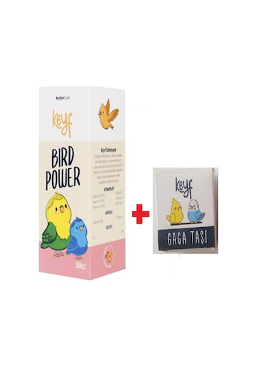Keyf Bird Power 50 CC+ Keyf Gaga Taşı