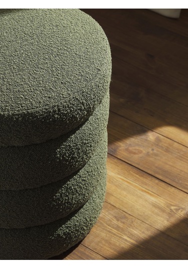 Most Twister Puf 11 Yeşil Bukle Kumaş Evinize Teslim