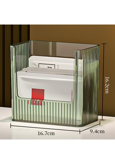 Cbtx Buzdolabı Yan Kapı Saklama Kabı Pet Buzdolabı Düzenleyici Kutusu, Çift Katmanlı / Boyut L Fda Sertifikası Yok, Bpa İçermez - Yeşil
