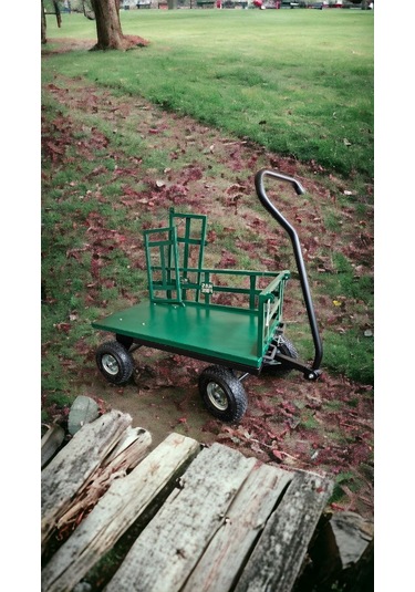 Hasfire Bahçe Arabası Sepet Tipi Açık Model Çelik Kasa