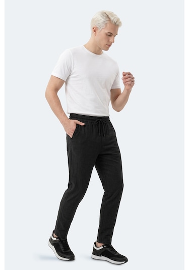 Slazenger Karmela Erkek Siyah Eşofman Altı