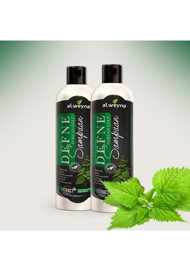 Alweyna Defne & Isırgan Özlü Bitkisel Şampuan 2 x 400 ML
