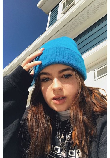 Unisex Kışlık Turkuaz Katlamalı Bere Turkuaz