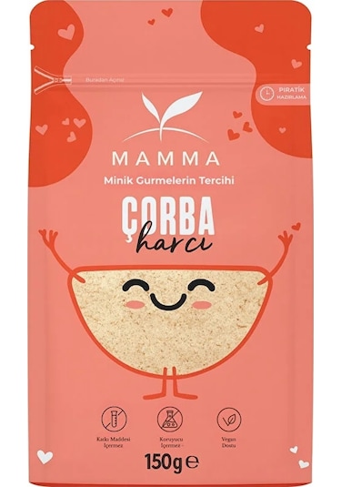 Mamma Emada Havuçlu Pirinçli Pırasa Çorbası,