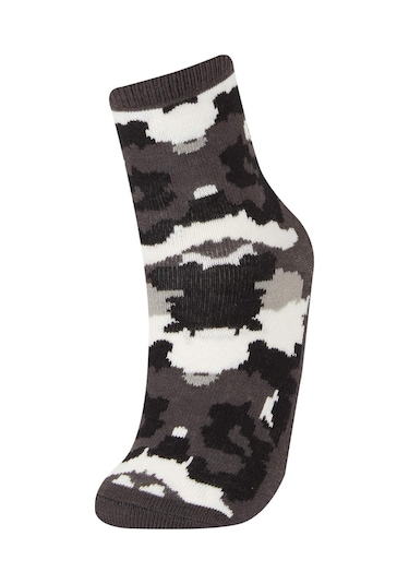 DeFacto Erkek Çocuk 7'li Pamuklu Uzun Çorap E5534A8NSKR1