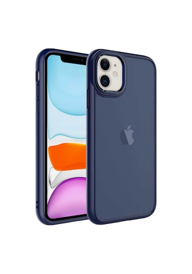iPhone Uyumlu 11 Kilif Zore May Arka Yüzey Buzlu Kilif 563339287