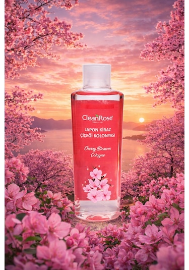 Clean Rose Japon Kiraz Çiçeği Kolonyası 250 ML
