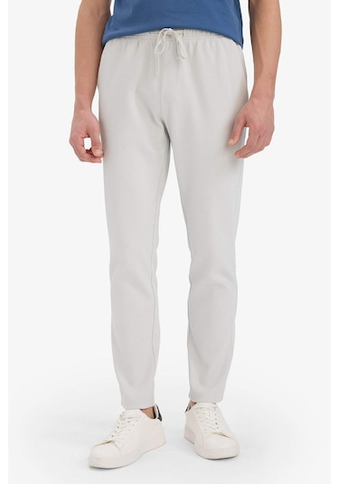 Defacto Regular Fit Dar Paça Pantolon C6022ax25augr184 Gri-gr184 Defacto Regular Fit Dar Paça Pantolon C6022ax25augr184 Gri-gr184