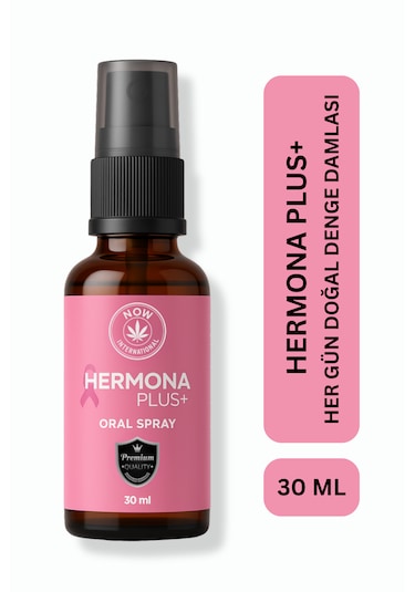 Hermona Plus+ Menopause Dönemi Destekleyici Doğal Ağız Spreyi 30 Ml