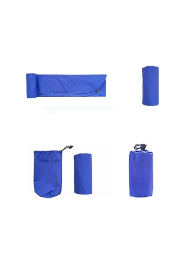 Wondernest Zeytin Yeşili Yatak Üstü Uyku Ultra Tpu Su Şişme Sırt Pedi Matı Katlanabilir Hafif Gm-am00 Su Geçirmez Çantalı Altın