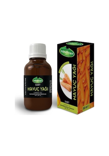 Mindivan Havuç Yağı 50 ML