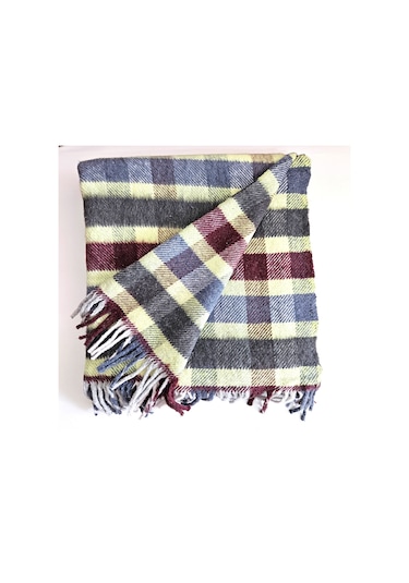 Çift Kişilik Pamuklu Battaniye 180x200 Cm 5044