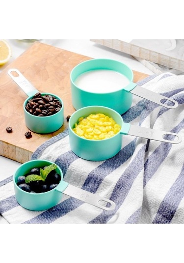 Pazly Siyah Yüksek Kaliteli Ölçüm Kaşığı, Ev Mutfak Çay-kahve-şeker-tuz Kaşığı, Un Ölçme Fincan, Gül Tasarımı Mutfak Araçları Siyah