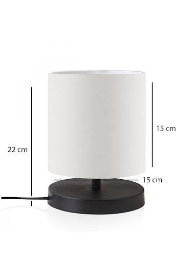 Homing Tasarım Mini Abajur Beyaz Ayd-3239 Beyaz