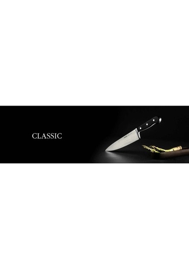 Pirge Classic Şef Bıçağı 18 Cm - 49008 Siyah
