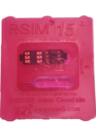 Suntek Rsım 15 Iphone 8 X Xs Xs Max Için Turbo Sım Kart Telefon