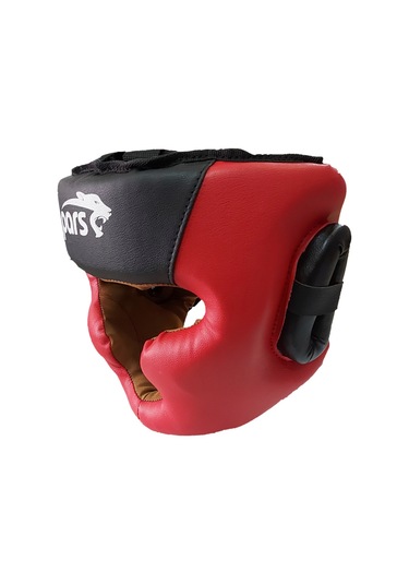 Parsspor Pars Protec Tam Koruyucu Kapalı Antrenman Kaskı Siyah-Kırmızı