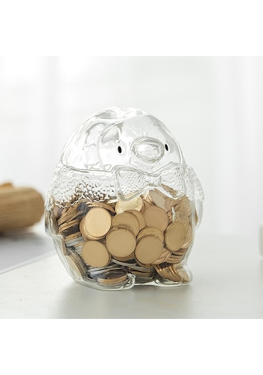 Dolıty Para Tasarrufu Pot Kavanoz Masa Üstü Dekorasyon Heykel 12cmx11,5cm