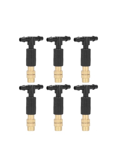 Shineyee 10 Adet Bahçe Sulama Sistemi: Bakır+plastik Halka Buharlayıcı, Üç Yollu Bağlantı, Otomatik Bitki Sulama, Çim Ve Bitkiler İçin