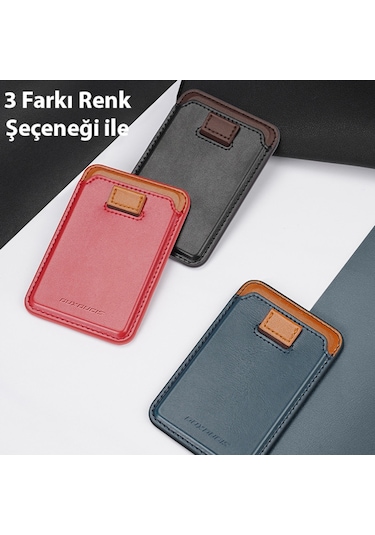 Dux Ducis Iphone 14-13-12Ler Için Magsafe Kartlik Deri Cüzdan Ki 561245441