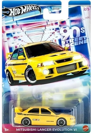 Hot Wheels 90's Street Scene Mıtsubıshı Lancer Evolutıon Vı Jcb58