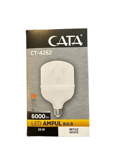 Cata 55w E-27 Torch Led Ampul Bulb 6500k Beyaz Işık