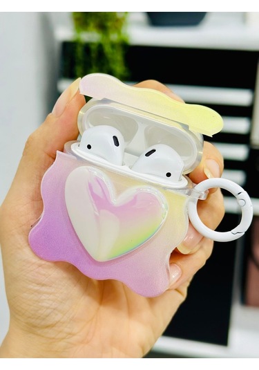 1. Nesil Ve 2. Nesil Uyumlu Tasarım Kalın Koruyucu Silikon Kılıf Çok Renkli Belirtilmemiş Airpods 2. Diğer