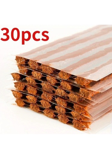 Fastbuy Turcoshop11 60 Adet Hızlı Lastik Onarım Seti, Oto Ve Motosiklet İçin Conta Şeridi