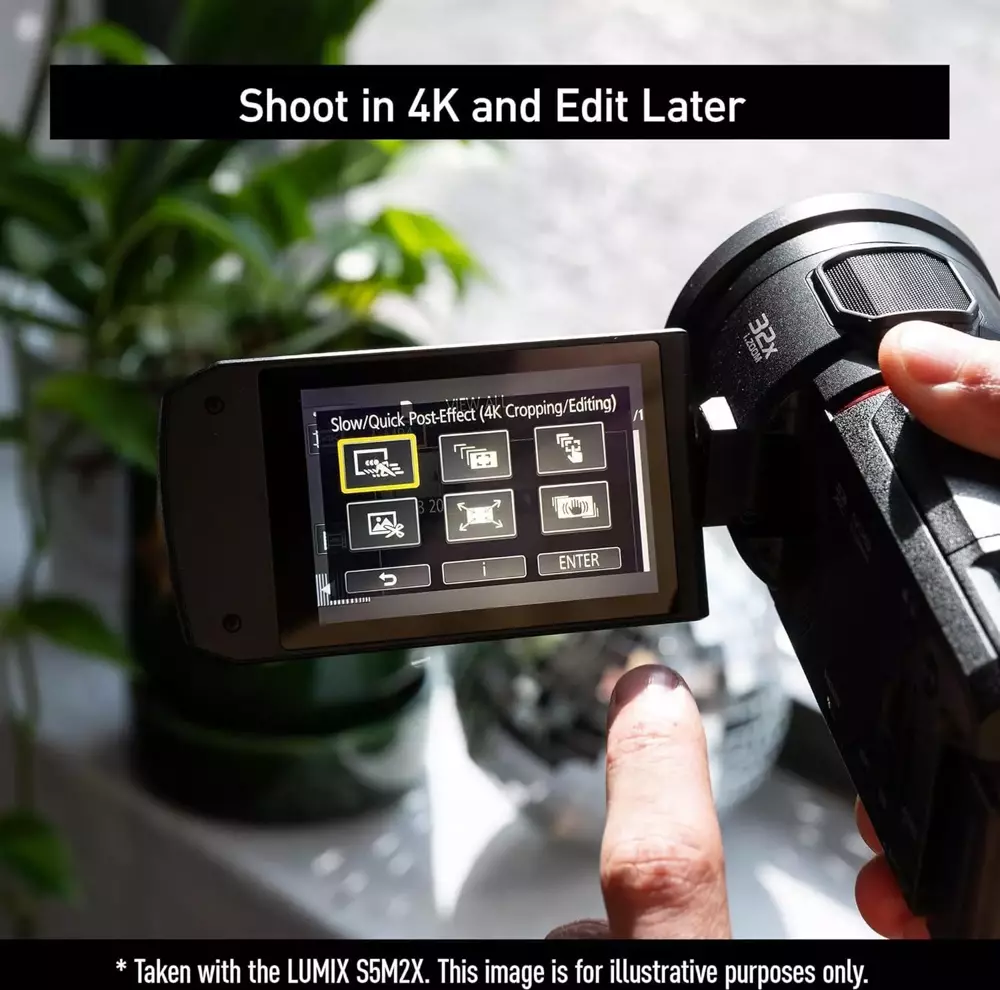 Panaonic Hc-vx3e-k 4k Vıdeo Camera