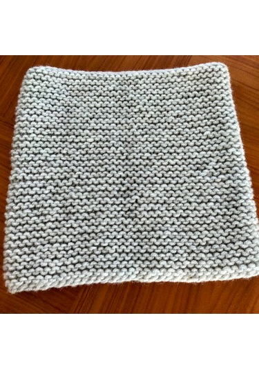 Duman Rengi El Yapımı Unisex Boyunluk Duman