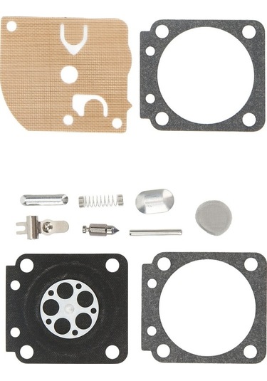 Ulzyvf Lebihmurah 5109 Karbüratör Tamir Takımı, Bakım İçin Çim Biçme Makinesi İçin Diyafram Contası Yeniden Oluşturma Seti Demiri, Tamir Seti