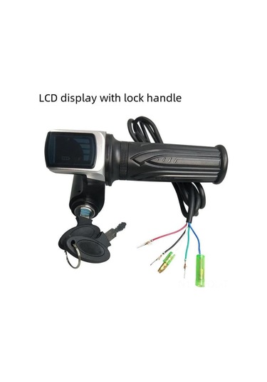 Padalink 36v Elektrikli Araç Lcd Hız Kontrol Cihazı: Akü Göstergeli, Kilitleme Fonksiyonlu Gaz Tutucu