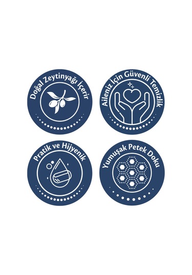 Komili Genel Kullanım Islak Havlu 90'lı Okyanus Esintisi - 24'lü Paket - 2160 Yaprak