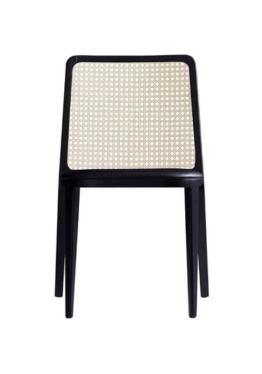 Martha Hazeranlı Ahşap Sandalye Siyah - Siyah