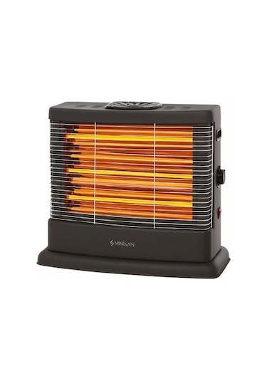 MİNİSAN MS-2100 MİDİ 2100 W QUARTZ ELEKTRİKLİ ISITICI SOBA