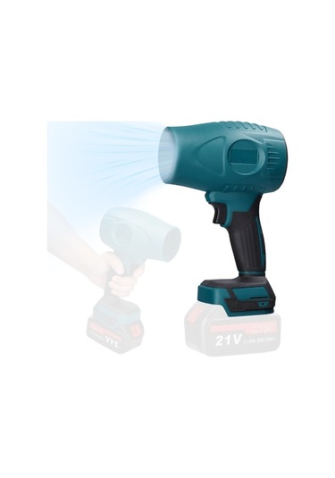 21v Şarjlı Endüstriyel Toz Üfleme Makinesi - Taşınabilir Güçlü Fırçalı Motor İle Çok Amaçlı Temizlik Aleti