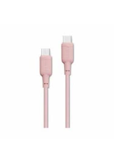 Philips Dlc6541cp/00 60w Usb-c To Usb-c Şarj Kablosu 1 Metre Pembe 1.2 M