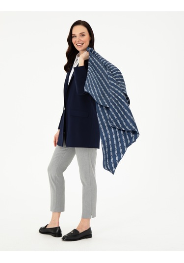 Pierre Cardin Kadın Lacivert Eşarp 50307817-vr033 Lacivert