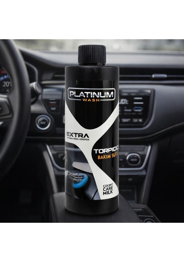 Platınum Wash Torpido Bakım Sütü 500ml Mikrofiber Bez li