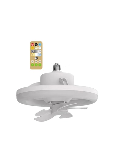 Hallow Lmh00022 Işıklı Kısılabilir Tavan Vantilatör E27