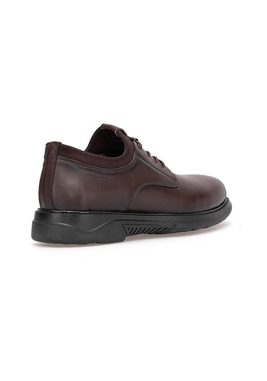 Elit 25knbl4040 Erkek Hakiki Deri Casual Ayakkabı Kahverengi Kahverengi