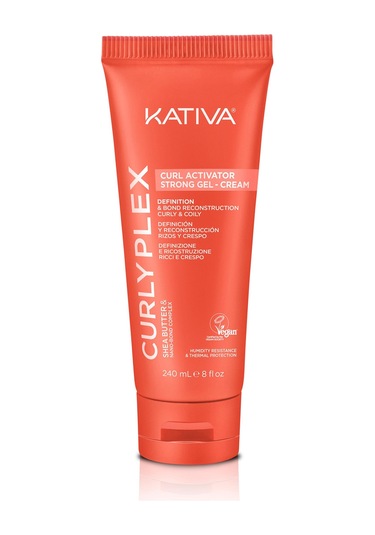 Kativa Curly Plex Güçlü Bukle Belirginleştirici - Şekillendirici Jel Krem 240 Ml